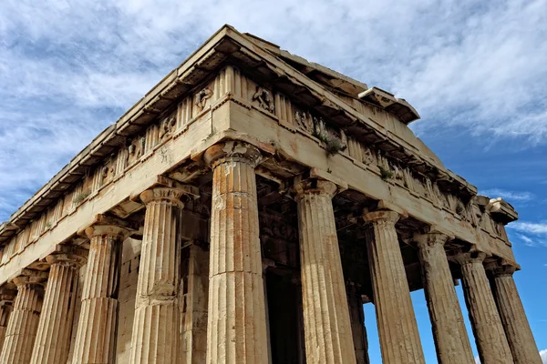 Tempio di Efesto nell'antica Agorà, Atene, Grecia — Foto Stock