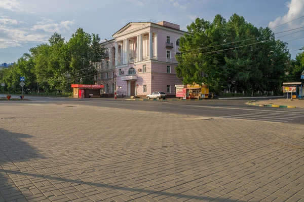 Russia. Arzamas. City Emergency Hospital. — Stock Image Russia. Arzamas. City Emergency Hospital. Royalty Free Stock Photos