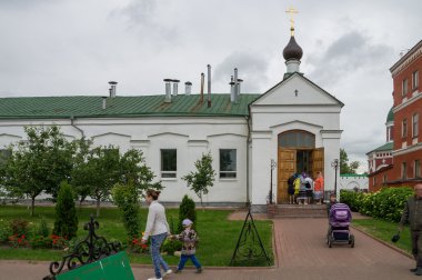Rusya. Murom başkalaşım Manastırı. Annem Tanrı'nın 