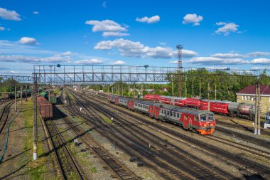 Rusya. tren istasyonu yakınında arzamas 2