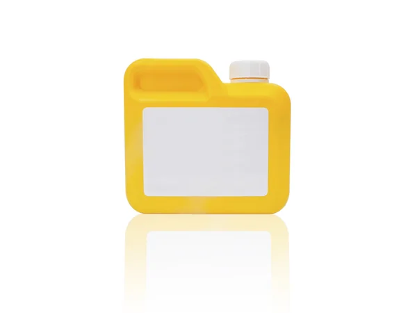 Sarı Plastik galon — Stok fotoğraf