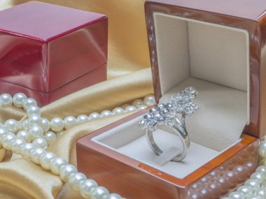 ahşap yüzük kutusu weddind için