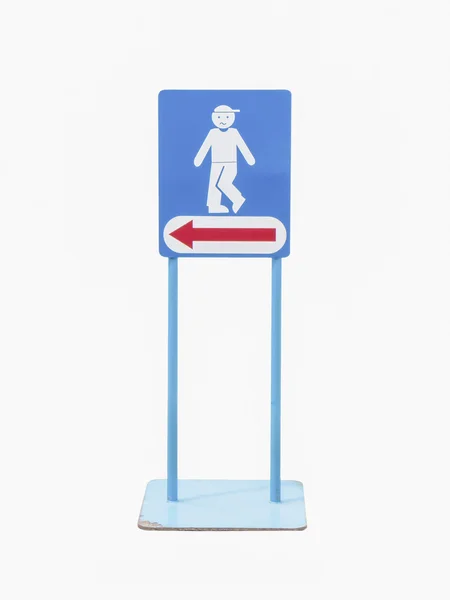 Bir adam tuvalet işareti — Stok fotoğraf