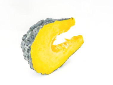 beyaz arkaplanda kabak