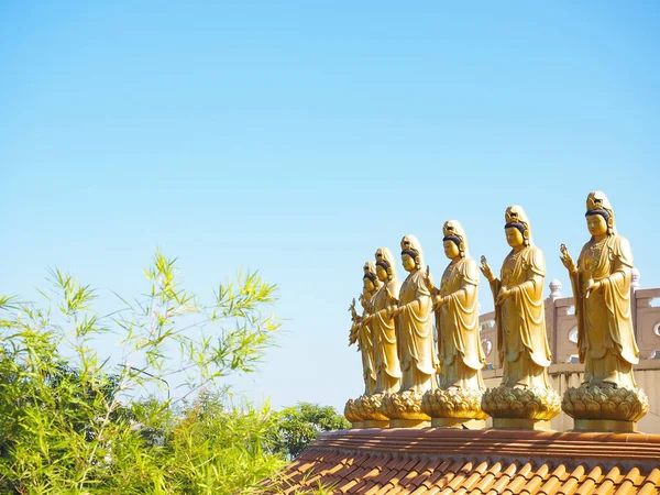 Bangkok Thailand January 2022 Goddess Mercy Known Quan Yin Guan — Stock Photo, Image