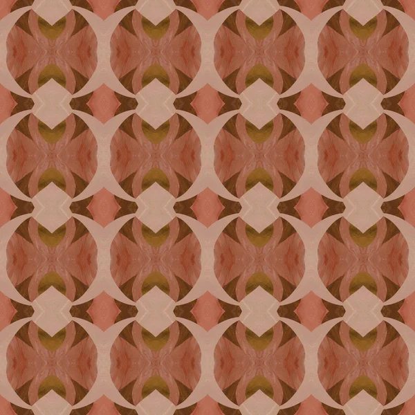 abstract style seamless pattern with paint texture in brown colors