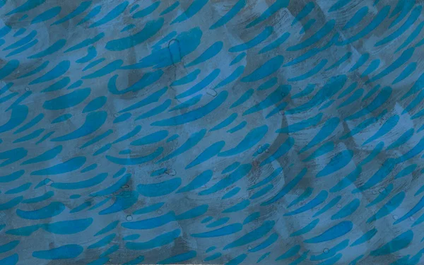 Pinceladas Tinta Guache Cores Azuis Fundo Textura — Fotografia de Stock