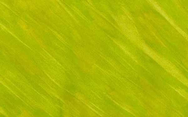 Brush Strokes Gouache Paint Green Colors Background Texture — Photo