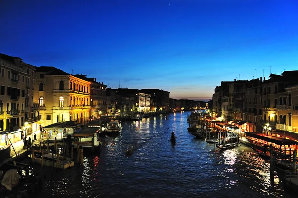 ヴェネツィア、リアルト橋から — ストック写真
