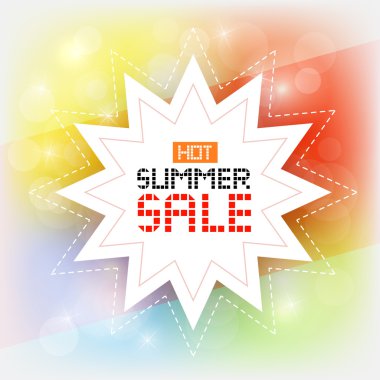 sıcak yaz arka plan