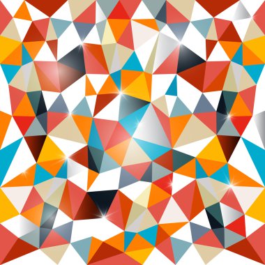 vektör üçgen arka plan