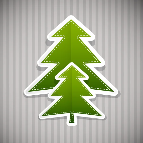 Retro Christmas Background — Stock Vector