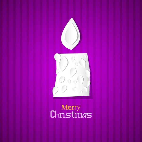 Violeta Resumen Vector Feliz Navidad Fondo — Vector de stock