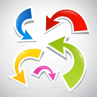 Colorful Vector Arrows