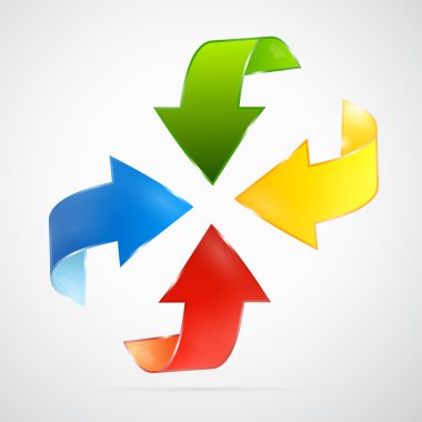 Colorful Vector Arrows
