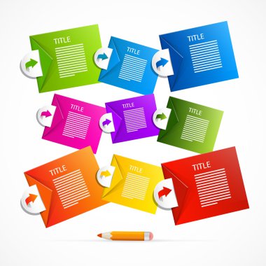 dersler için kağıt ilerleme adımları