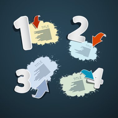 Kağıt ilerleme adımlar için özel öğretmen