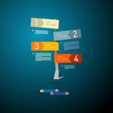 öğretici, infographics için adımlar