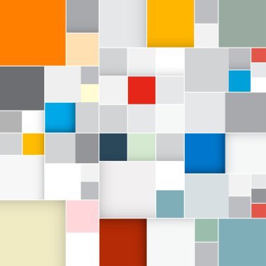 renkli kare arka plan