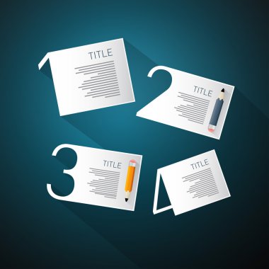 vektör adımlar öğretici için