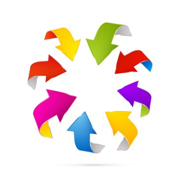 Colorful Vector Arrows