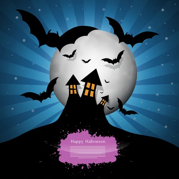 Happy Halloween Background — Stock Vector