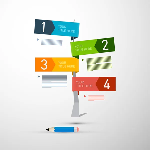 öğretici, infographics için adımlar