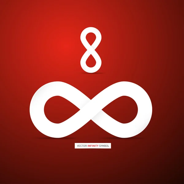 Symbole d'infinité vectorielle — Image vectorielle