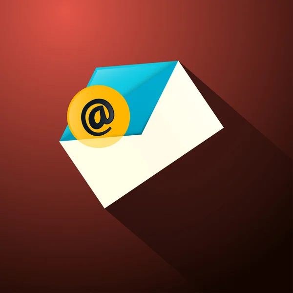 E- posta zarfı simgesi — Stok Vektör