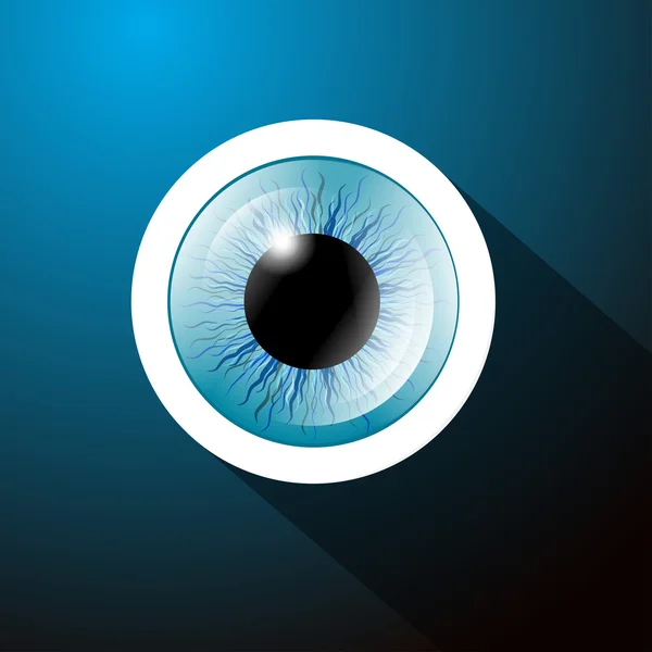 Blue Eye — Stock Vector