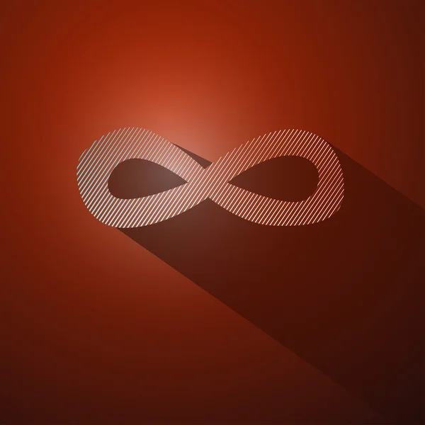 Símbolo infinito — Vector de stock