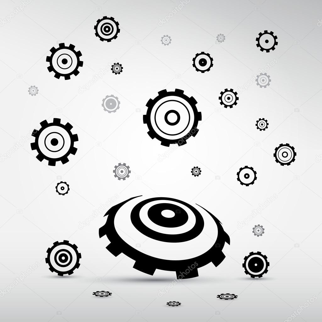 Abstract vector cogs