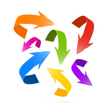 Colorful Vector Arrows