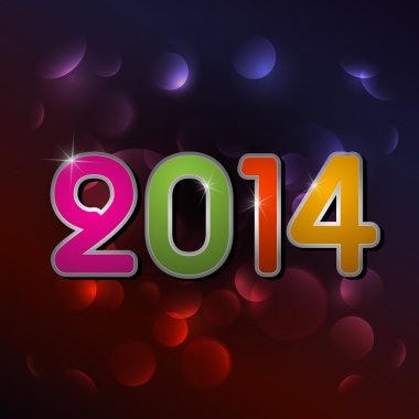 Vektör Mutlu Yıllar Arkaplanı