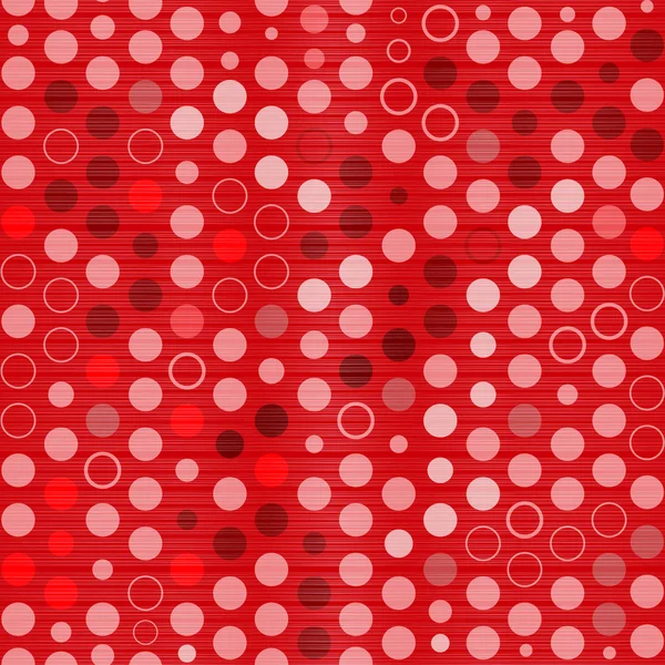 Abstrakt vektor röda sömlös cirkel bakgrund — Stock vektor