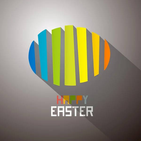 Fondo de huevo de Pascua colorido abstracto — Vector de stock