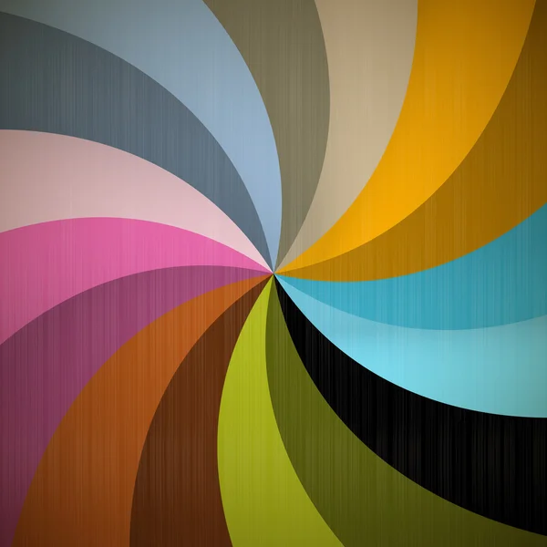 Retro Spiral Background — Stock Vector