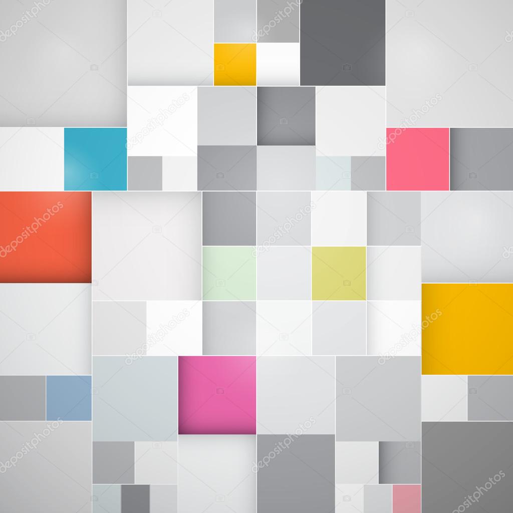 Abstract Vector Square Background