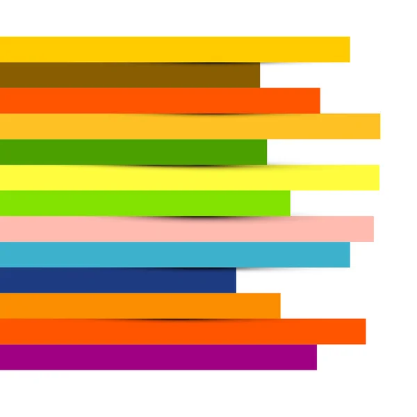 Абстрактная цветная бумага полосы фона — стоковый вектор