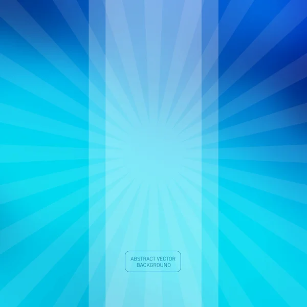 Bleu abstrait vecteur fond flou — Image vectorielle