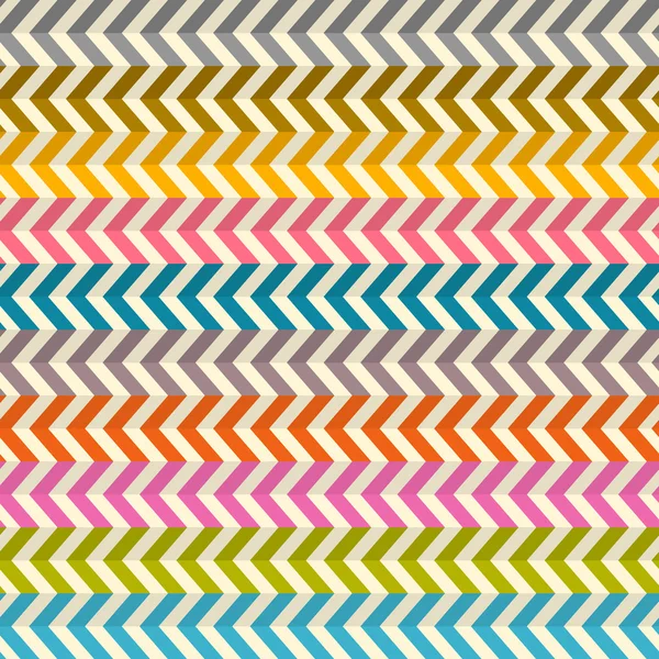 Seamless Abstract Colorful Toothed Zig Zag Paper Background — Stock Vector