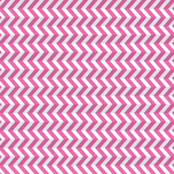 Seamless Abstract Pink Toothed Zig Zag Paper Background — Stock Vector