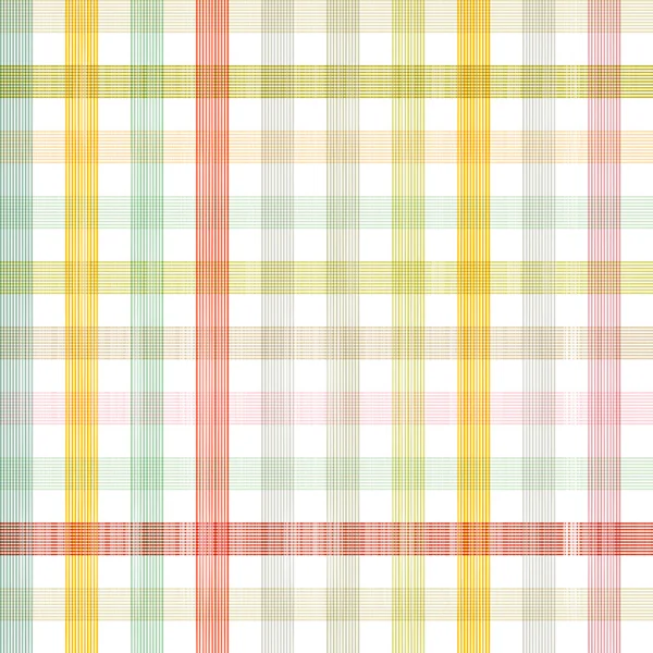 Retro Square Tablecloth Seamless Pattern — Stock Vector