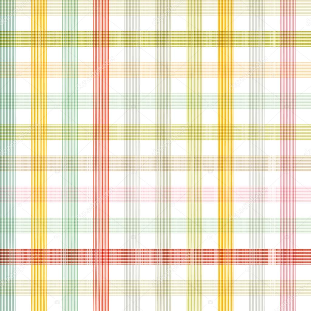 Retro Square Tablecloth Seamless Pattern 