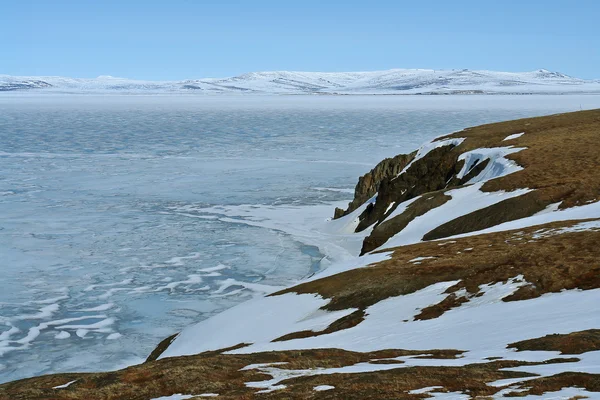 Чукотка. Южное побережье Северного Ледовитого океана . — стоковое фото