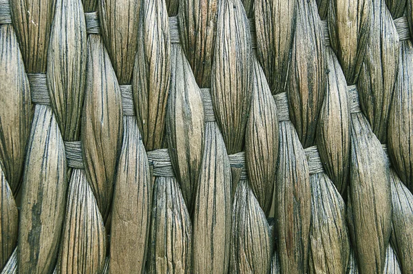 Tkaná rohož tropických rostlin. — Stock fotografie