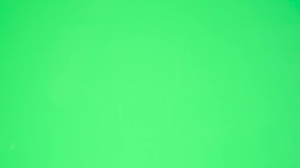 Bílý písek vyplňující zelenou obrazovku chroma klíčové pozadí. Prostor pro reklamu, prostor pro reklamu. Písečné moře pozadí pro dovolenou nebo cestovní reklama. Zpomal. Zavřít. — Stock video