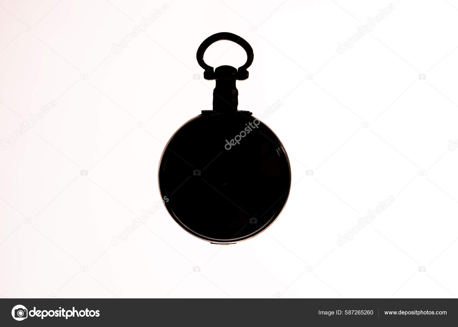pocket watch silhouette