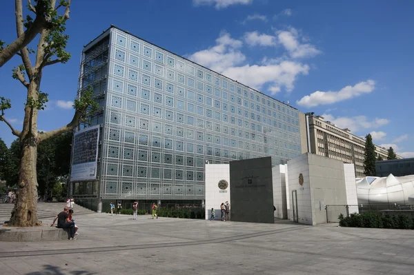 Институт арабского мира в Париже, Франция — стоковое фото
