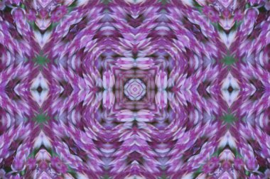 Mor mandala - kaba dokulu